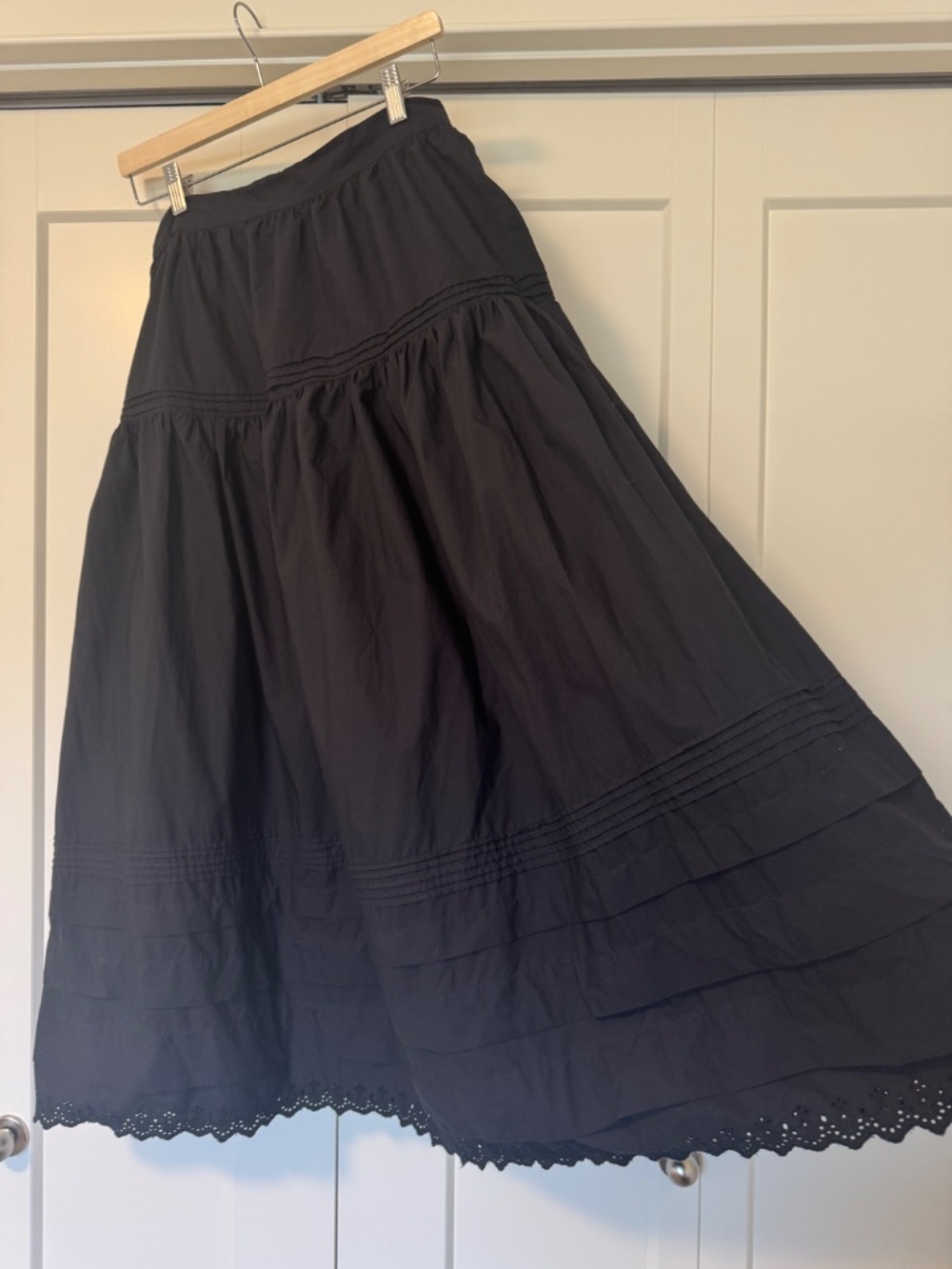Doen Sebastiane Skirt Size M Black - Picture 3 of 7